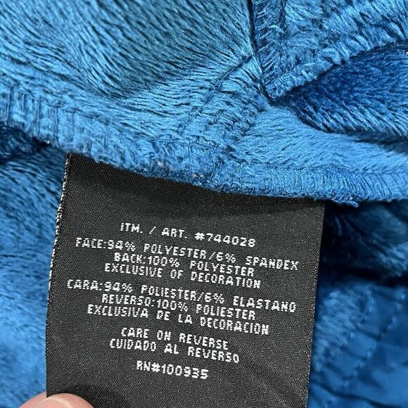 Double Diamond Jacket Softshell Hooded Fleece Lined Womens M Pockets Blue - Picture 5 of 9